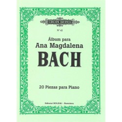 ALBUM ANA MAGDALENA, 20 PIEZAS FÁCILES