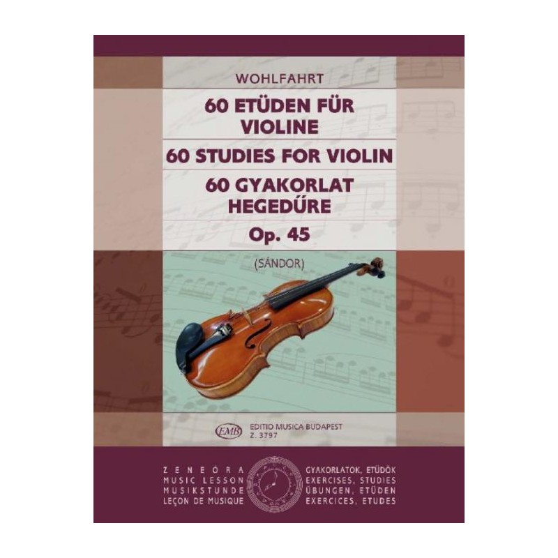 60 ETUDEN OP.45