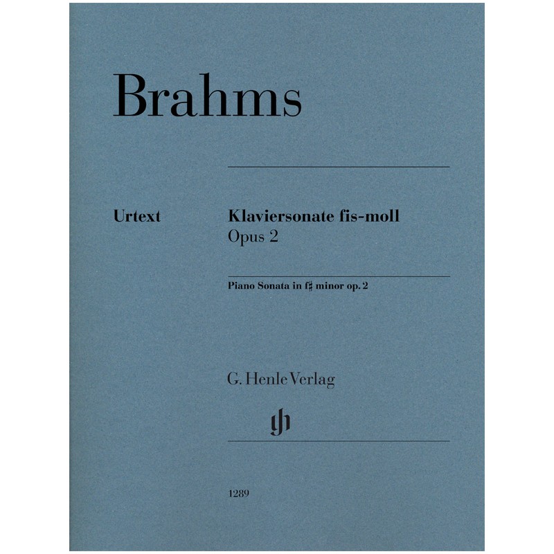 KLAVIERSONATE FIS-MOLL OP.2