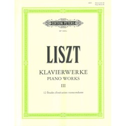 Klavierwerke vol.3 - 12 Etudes d'execution transcendante