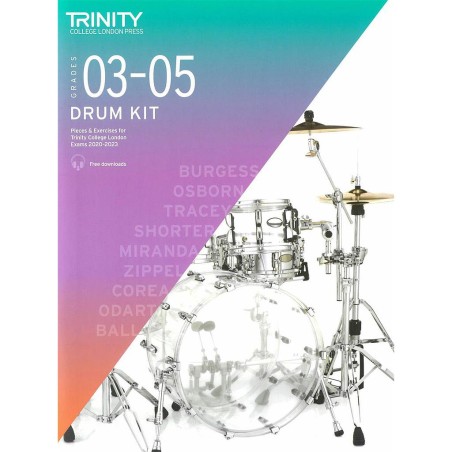 Drum Kit Exam Pieces 2020-2023 Grades 3-5