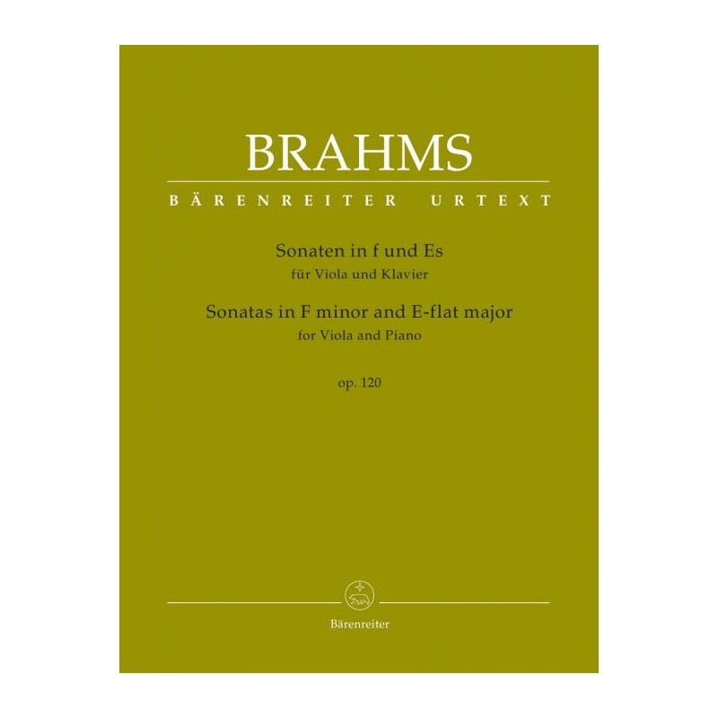 SONATEN IM F-MINOR UND ES OP.120