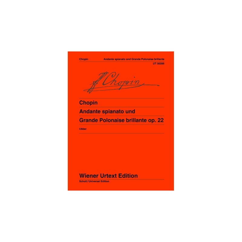 ANDANTE SPIANATO - GRANDE POLONAISE BRILLAN. OP.22