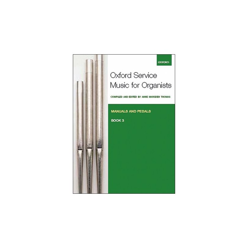 MANUAL FOR ORGAN VOL.3 (MANUALS AND PEDALS)