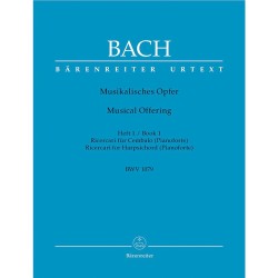 MUSICAL OFFERING VOL.1 - RICERCARI BWV.1079