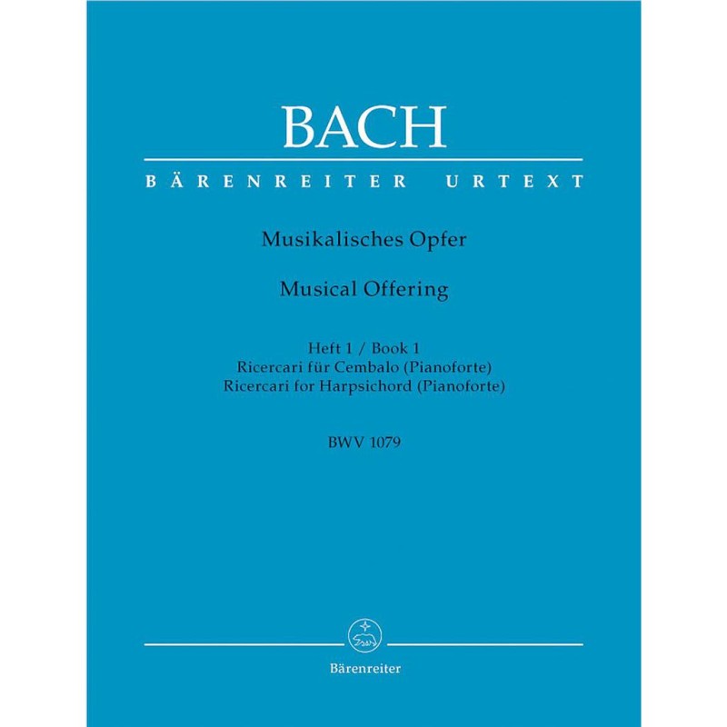 MUSICAL OFFERING VOL.1 - RICERCARI BWV.1079