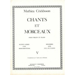 CHANTS ET MORCEAUX 5