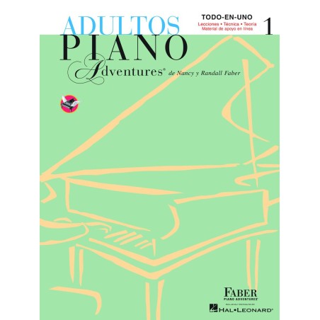 Adultos Piano Adventures Todo-en-uno vol.1
