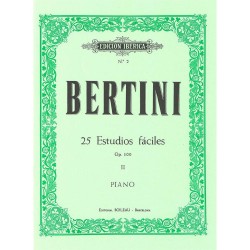 25 ESTUDIOS FÁCILES OP.100