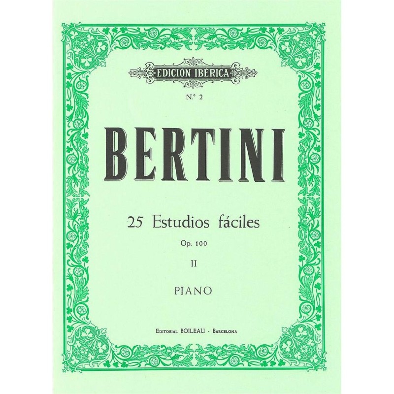 25 ESTUDIOS FÁCILES OP.100
