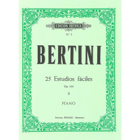 25 ESTUDIOS FÁCILES OP.100