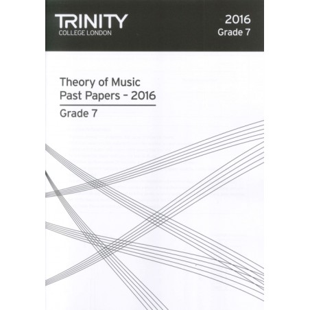 THEORY OF MUSIC PAST PAPERS - 2016 GRADE 7