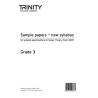 SAMPLE PAPERS - NEW SYLLABUS 2007 GRADE 3