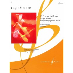50 ETUDES FACILES ET PROGRESSIVES VOL.2