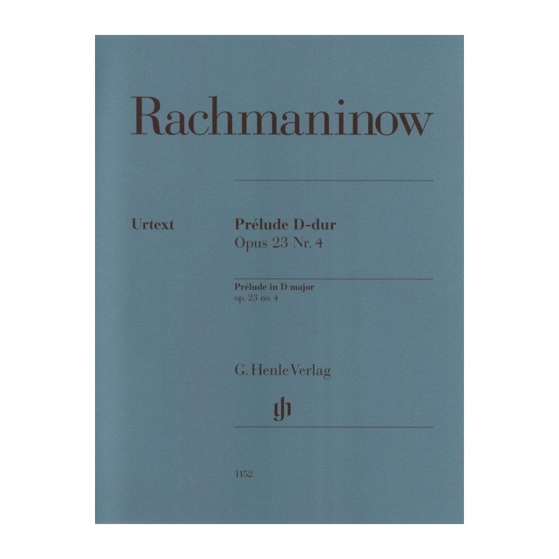 PRELUDE D-DUR OP.23/4