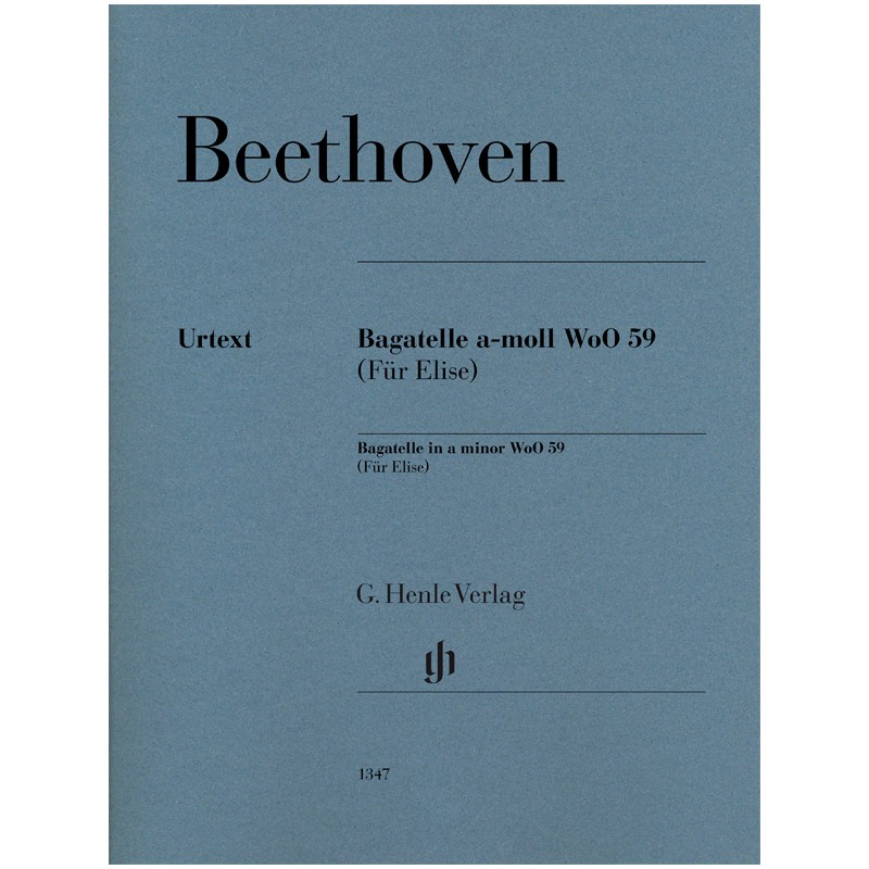 BAGATELLE A-MOLL WO.59 (FUR ELISE)