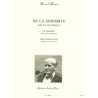 DE LA SONORITE