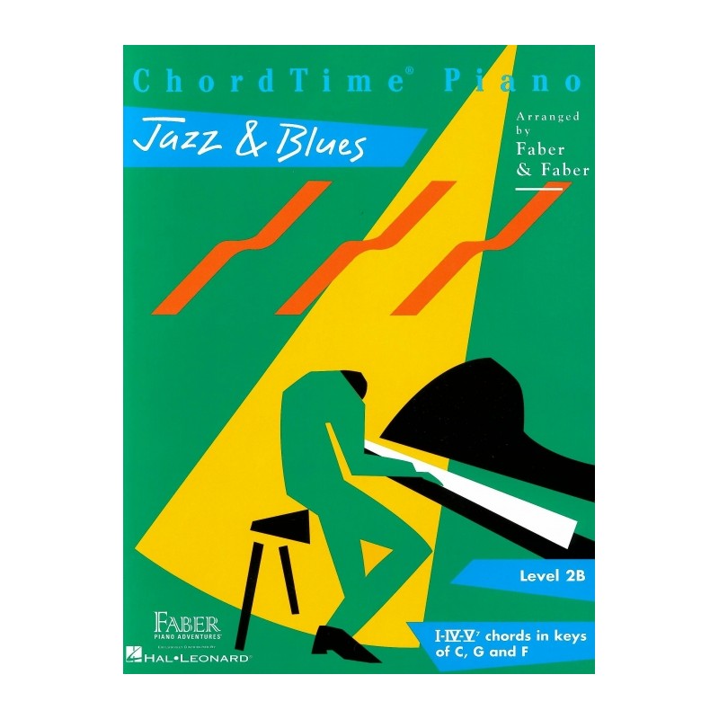 CHORDTIME PIANO JAZZ & BLUES LEVEL 2B