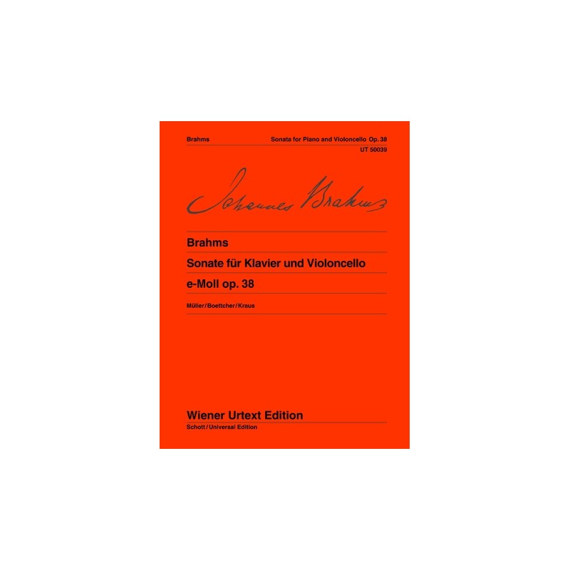 SONATE E-MOLL OP.38