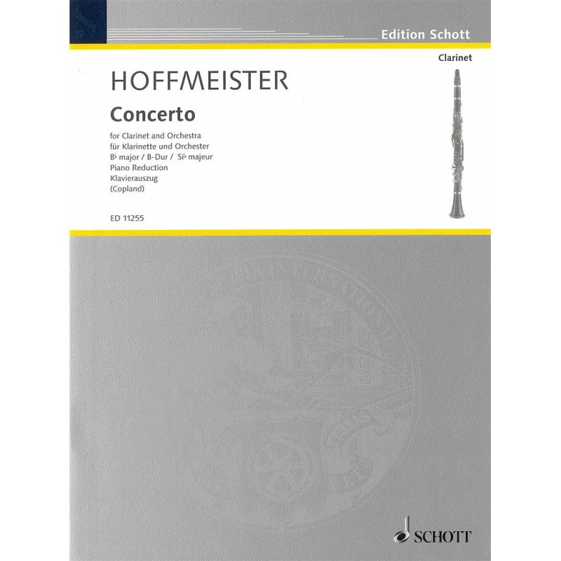 CLARINET CONCERTO B-DUR