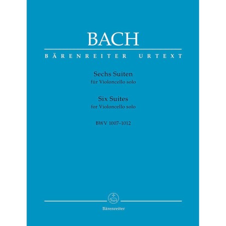 6 SUITEN BWV.1007-1012