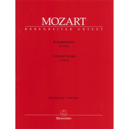 KONZERTARIEN FUR TENOR