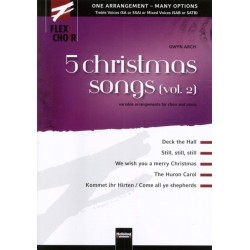5 CHRISTMAS SONGS (VOL.2) (SA/SSA OR SAB/SATB)