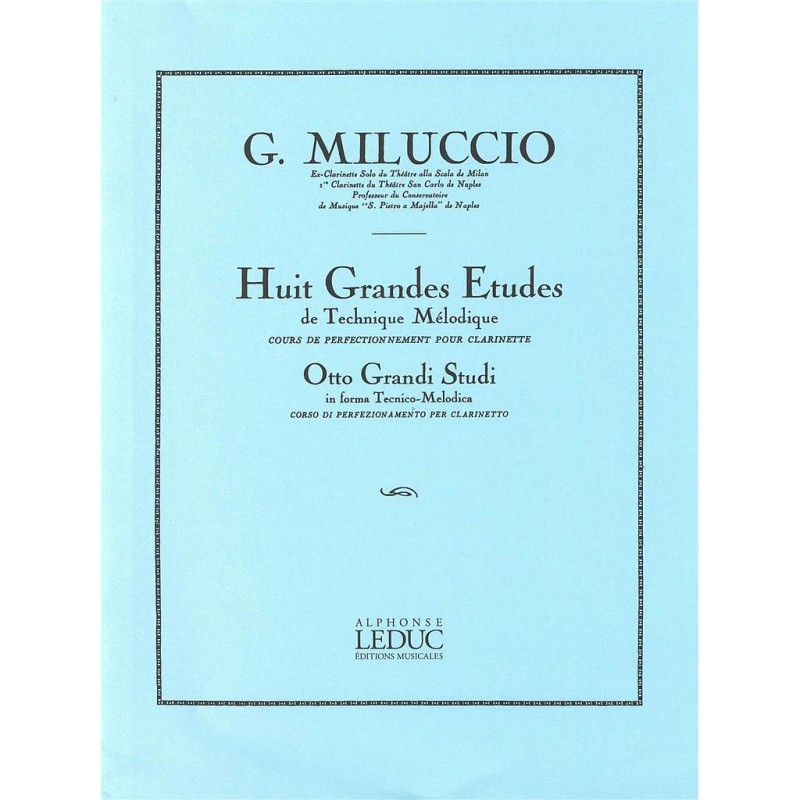 8 GRANDES ETUDES