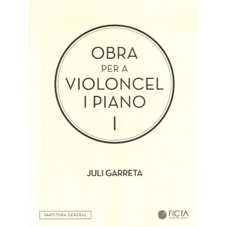 Obra per a Violoncel i Piano vol.1