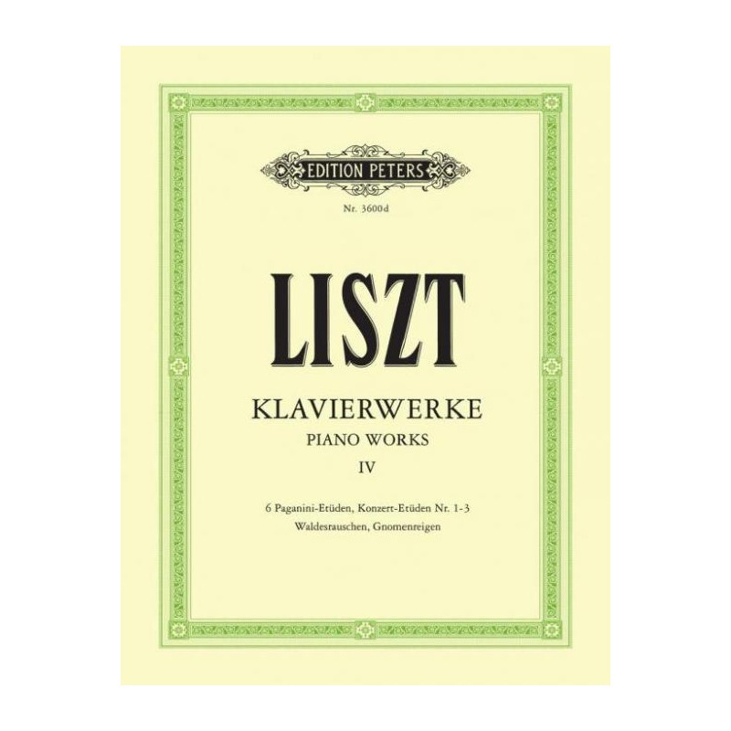 PAGANINI ETUDEN-KONZERT ETUDEN