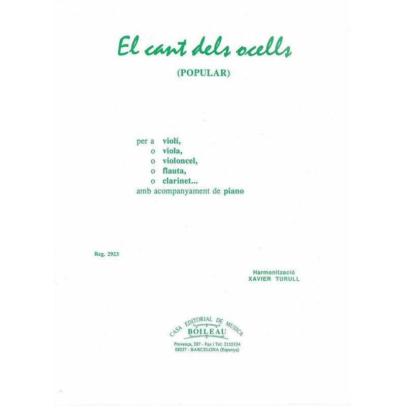EL CANT DELS OCELLS