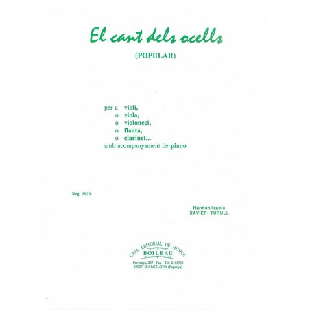 EL CANT DELS OCELLS