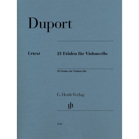 21 Etuden fur Violoncello