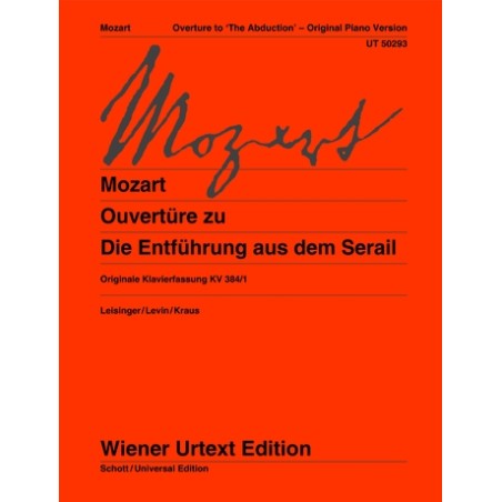 OUVERTURE ZU DIE ENTFUHRUNG AUS DEM SERAIL K.384/1