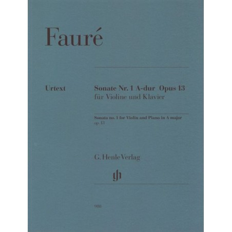 SONATE 1 A-DUR OP.13
