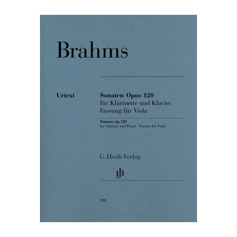 SONATAS OP 120 1-2