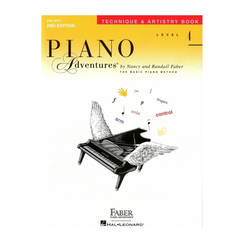 PIANO ADVENTURES TECHNIQUE&ARTISTRY LEVEL 4