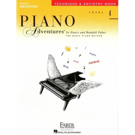 PIANO ADVENTURES TECHNIQUE&ARTISTRY LEVEL 4