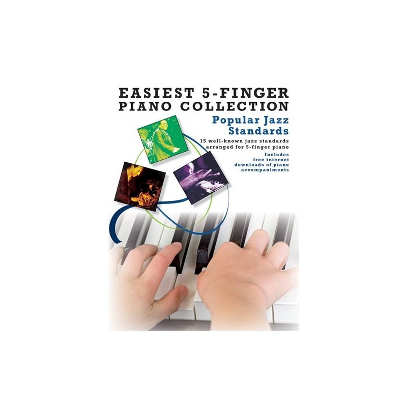 EASIEST 5-FINGER PIANO COL. POPULAR JAZZ STANDARDS
