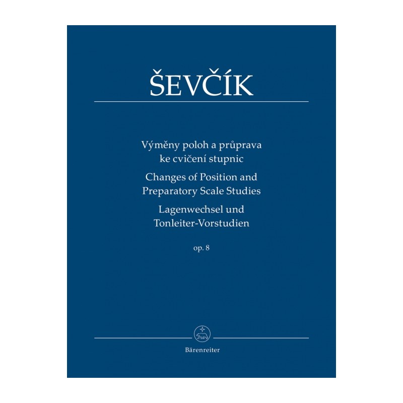 CHANGES POSITION & PREPARATORY SCALE STUDIES OP.8