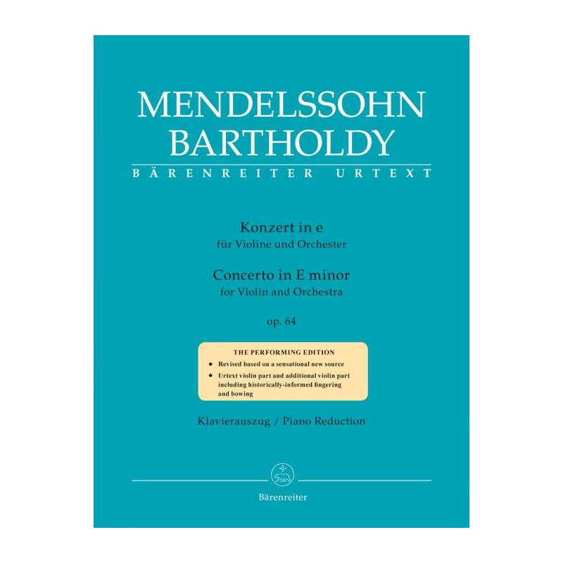 KONZERT E-MOLL OP.64