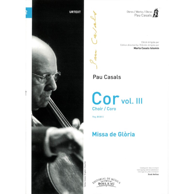 Cor vol.3 - Missa de Gloria
