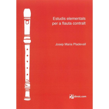 Estudis elementals per a flauta contralt