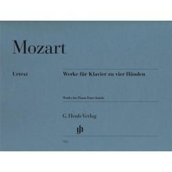 WERKE FUR KLAVIER ZU VIER HANDEN