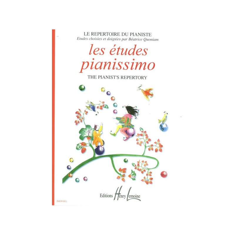 LES ETUDES PIANISSIMO