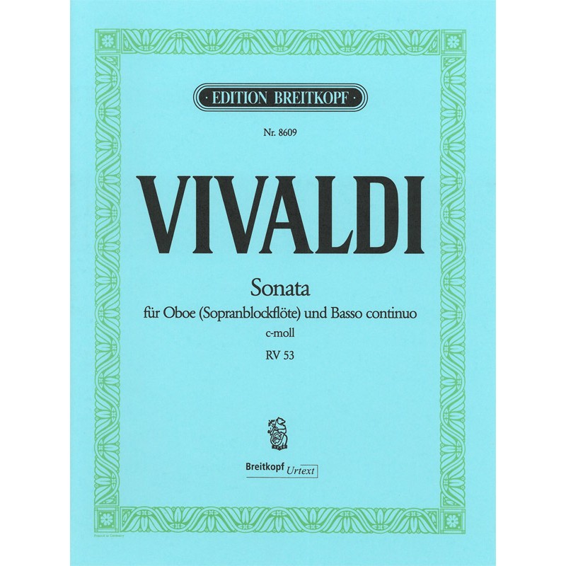 SONATA C MOLL RV 53
