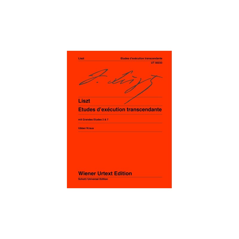 ETUDES D'EXECUTION TRANSCENDANTE