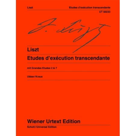 ETUDES D'EXECUTION TRANSCENDANTE
