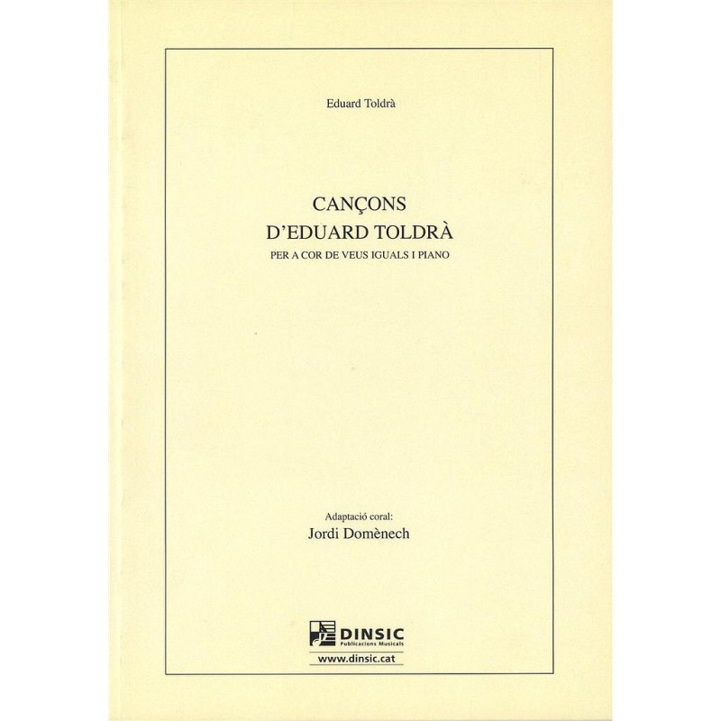 CANÇONS D'EDUARD TOLDRA (VEUS IGUALS)