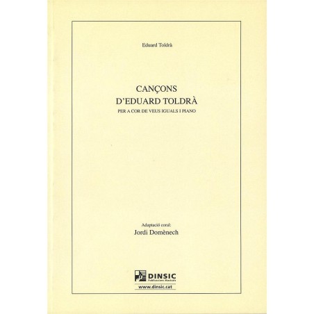 CANÇONS D'EDUARD TOLDRA (VEUS IGUALS)